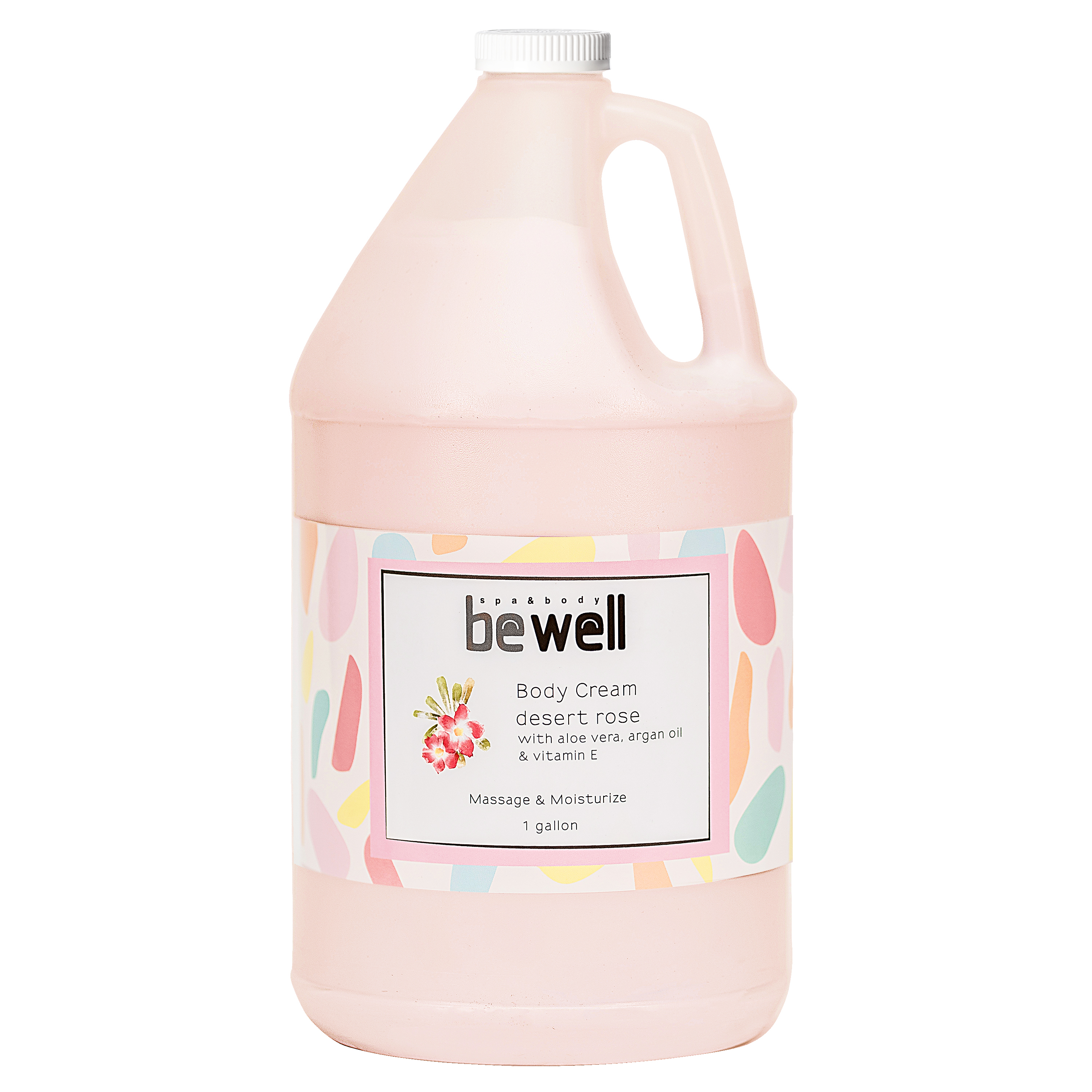 BEWELL/ SOLAR Body Cream - DESERT ROSE - 1gal.